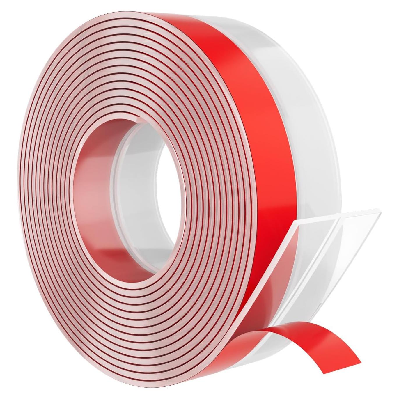 Burlete de Silicona Elvone 6,10 m x 5,08 cm Transparente