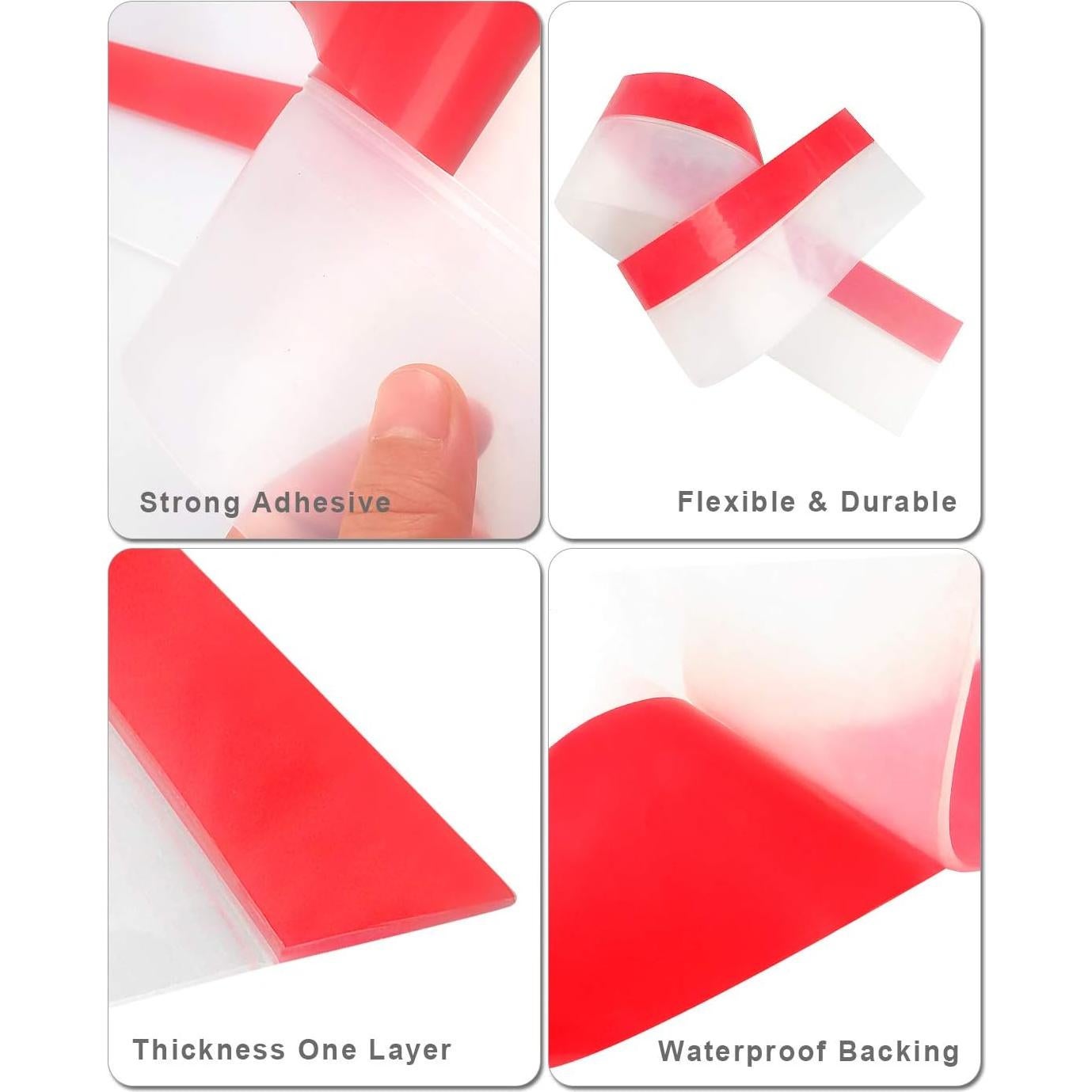 Barrera de Puerta Tapón de Corrientes de Aire 10 cm x 99 cm Blanco