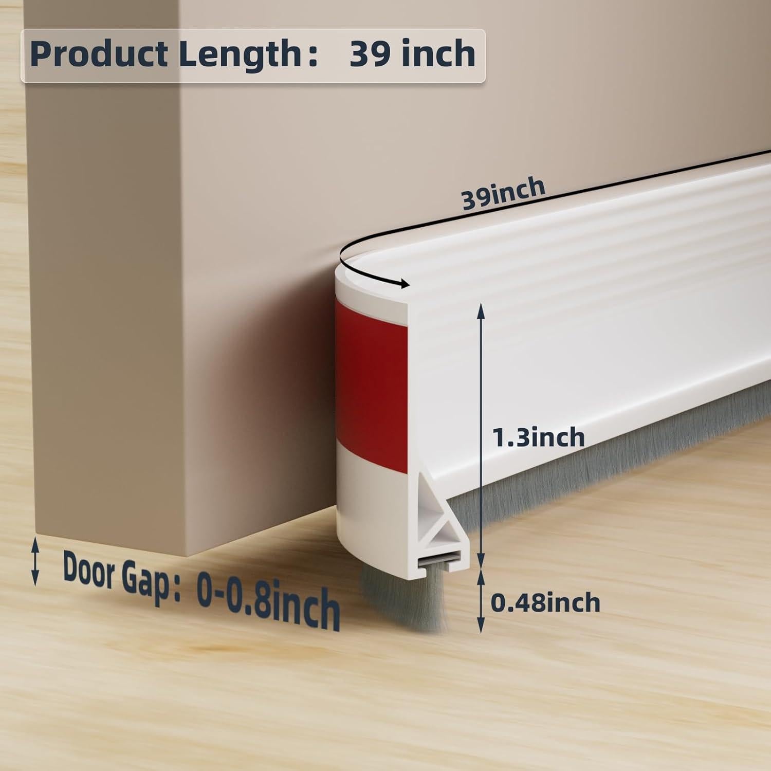 Paquete de 2 barreras para puertas KAYLEINSTER 99 cm