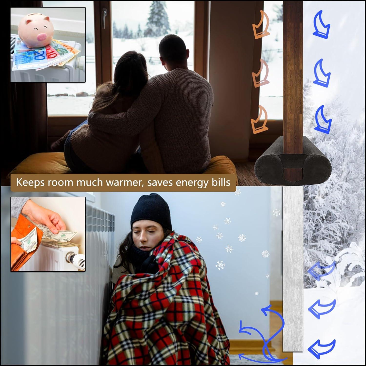 Detenedor de Corrientes de Aire JUJIBL 35 cm Gris Aislante