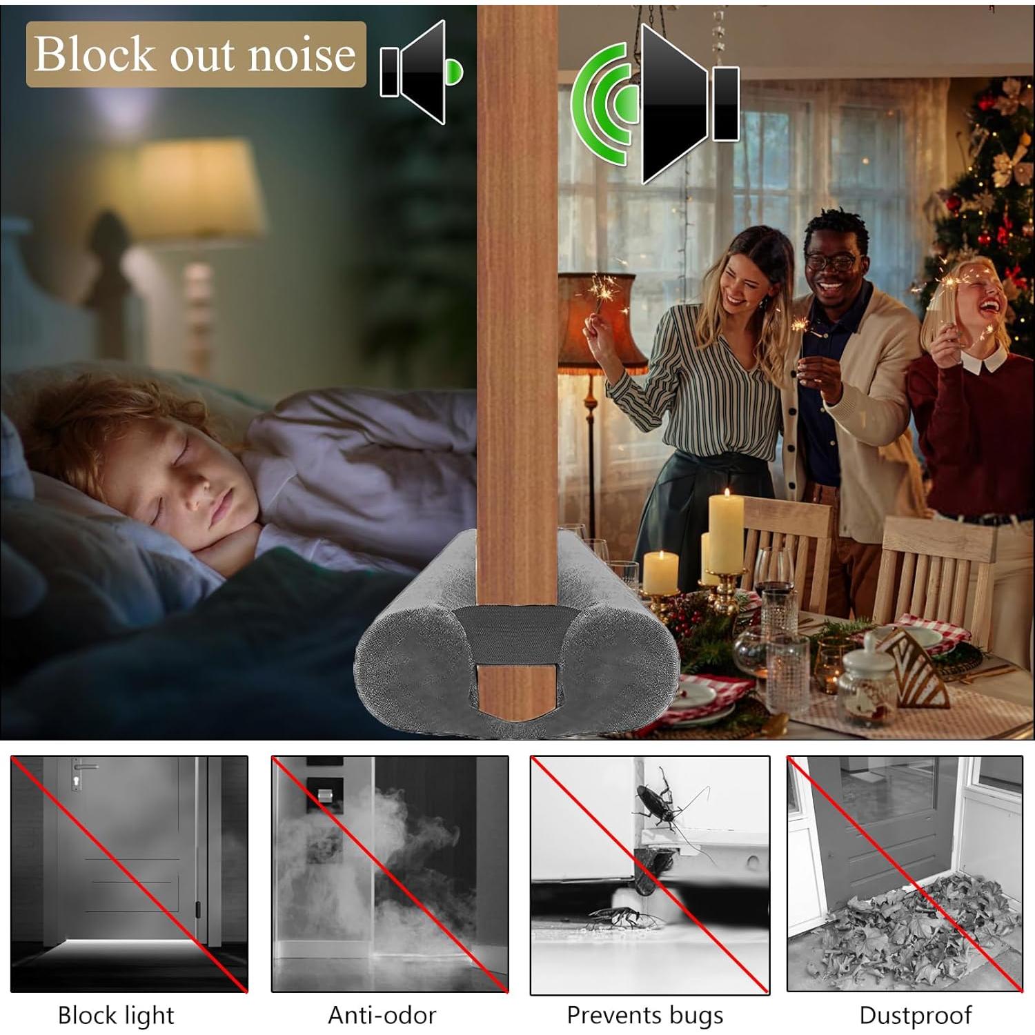 Detenedor de Corrientes de Aire JUJIBL 35 cm Gris Aislante