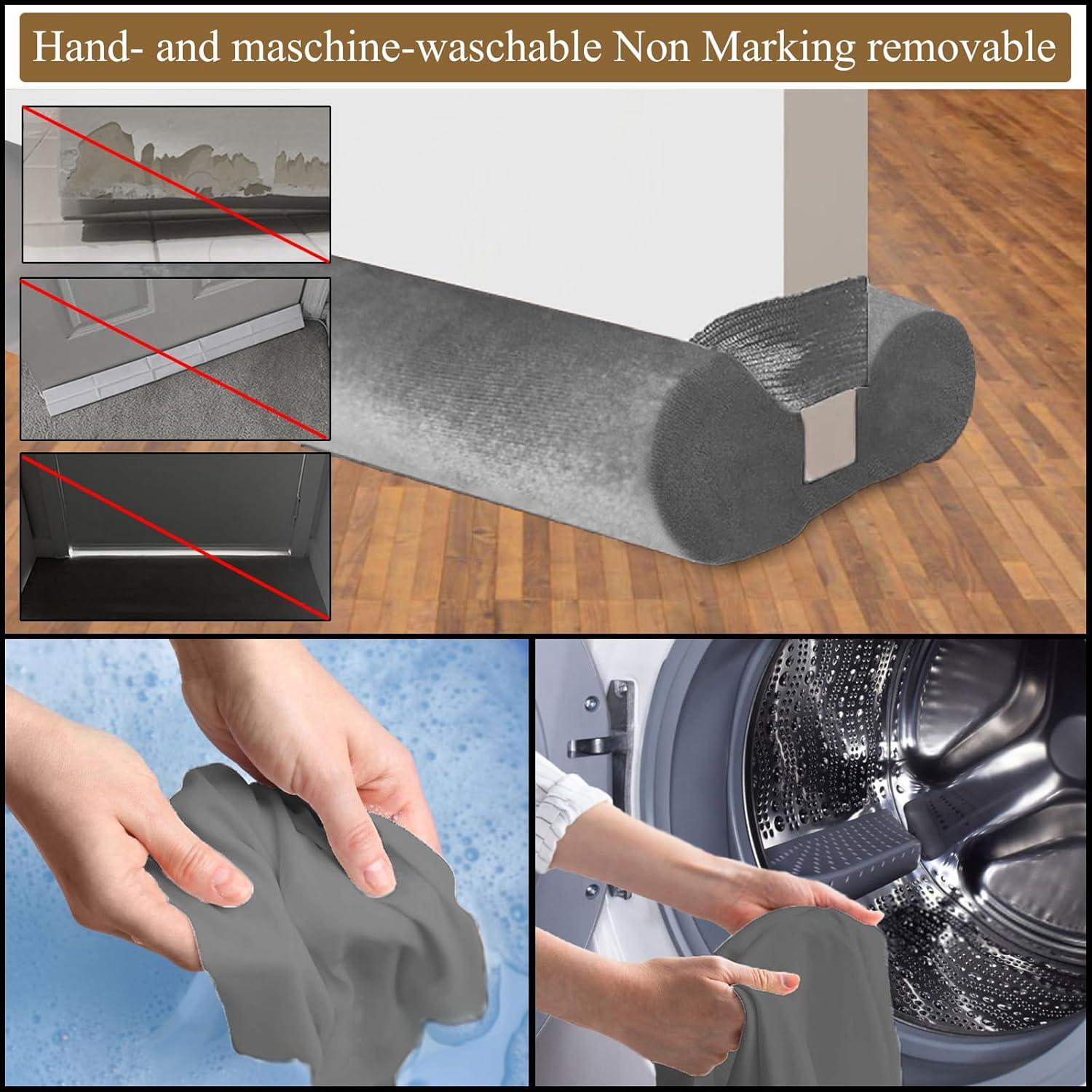 Detenedor de Corrientes de Aire JUJIBL 35 cm Gris Aislante