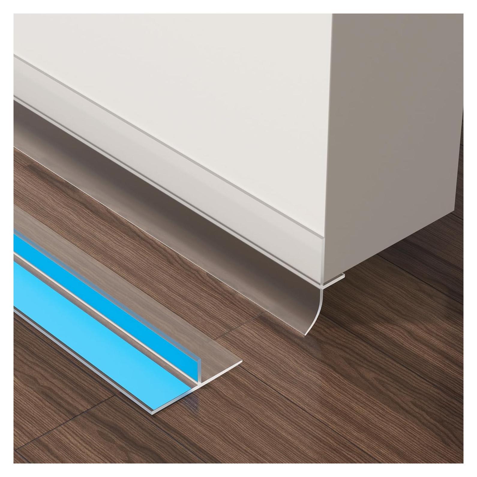 Tapón de Draft Greymond Silicona 1.04m x 0.35m Transparente