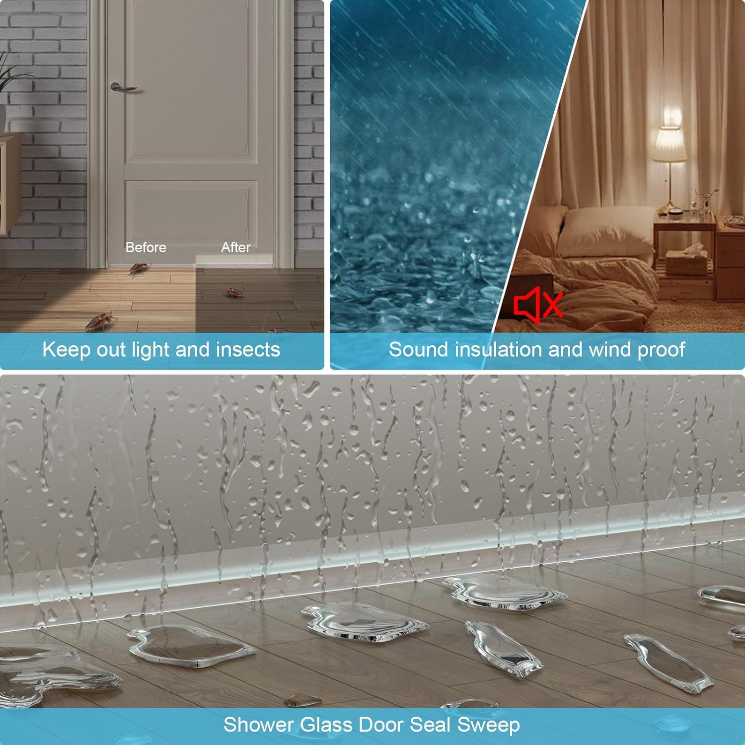 Tapón de Draft Greymond Silicona 1.04m x 0.35m Transparente