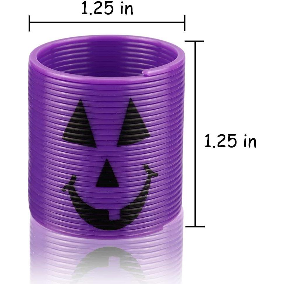 Paquete de 48 muelles mágicos AYOGU para fiestas de Halloween