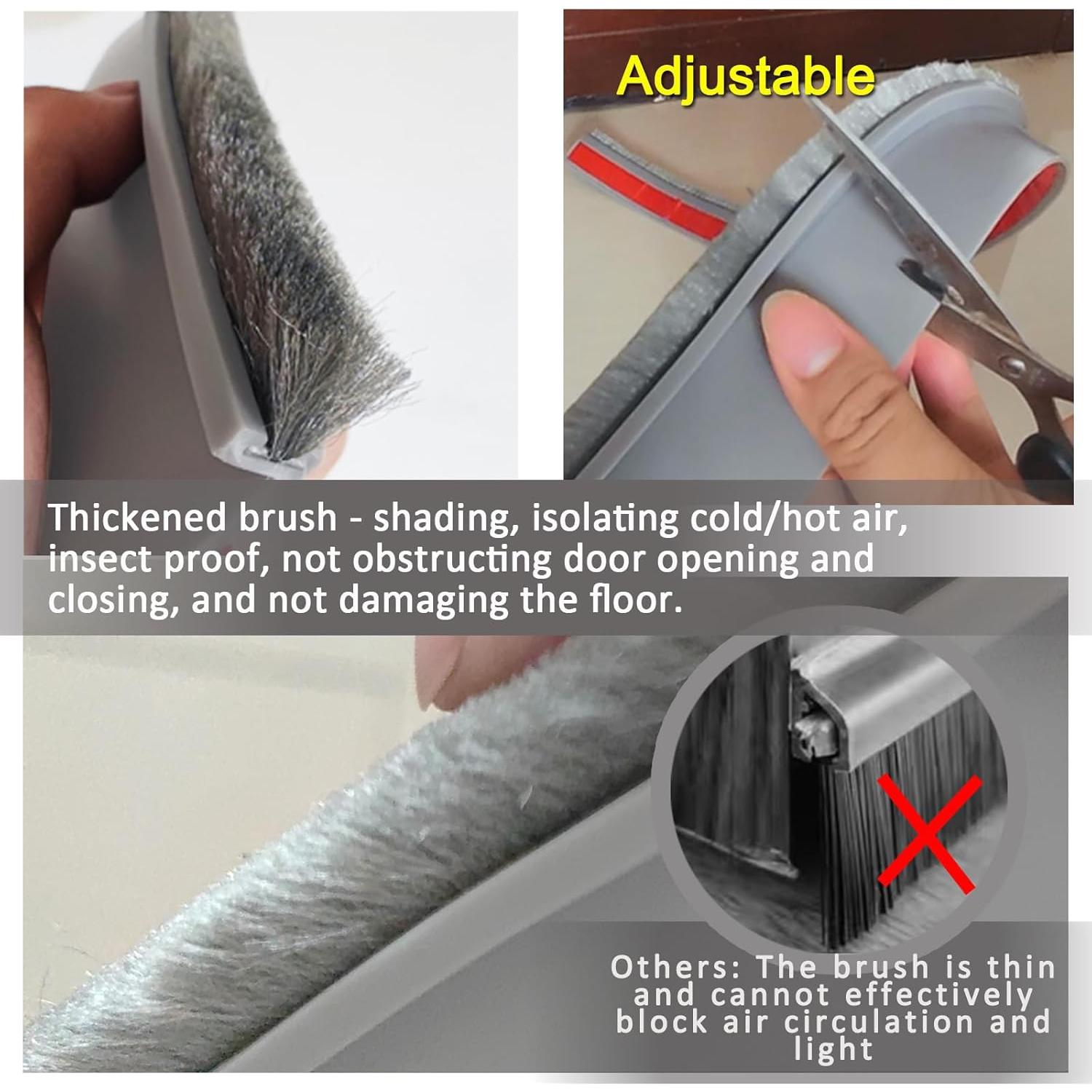 Tapón de Corrientes para Puerta YINGD 100 cm Aislamiento Acústico