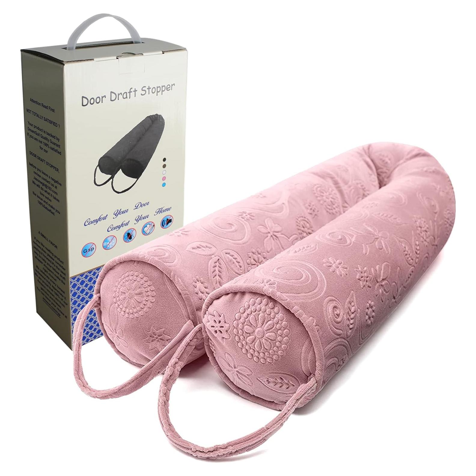 Tope de Draft DreamQuil 91 cm Rosa Aislante Removible