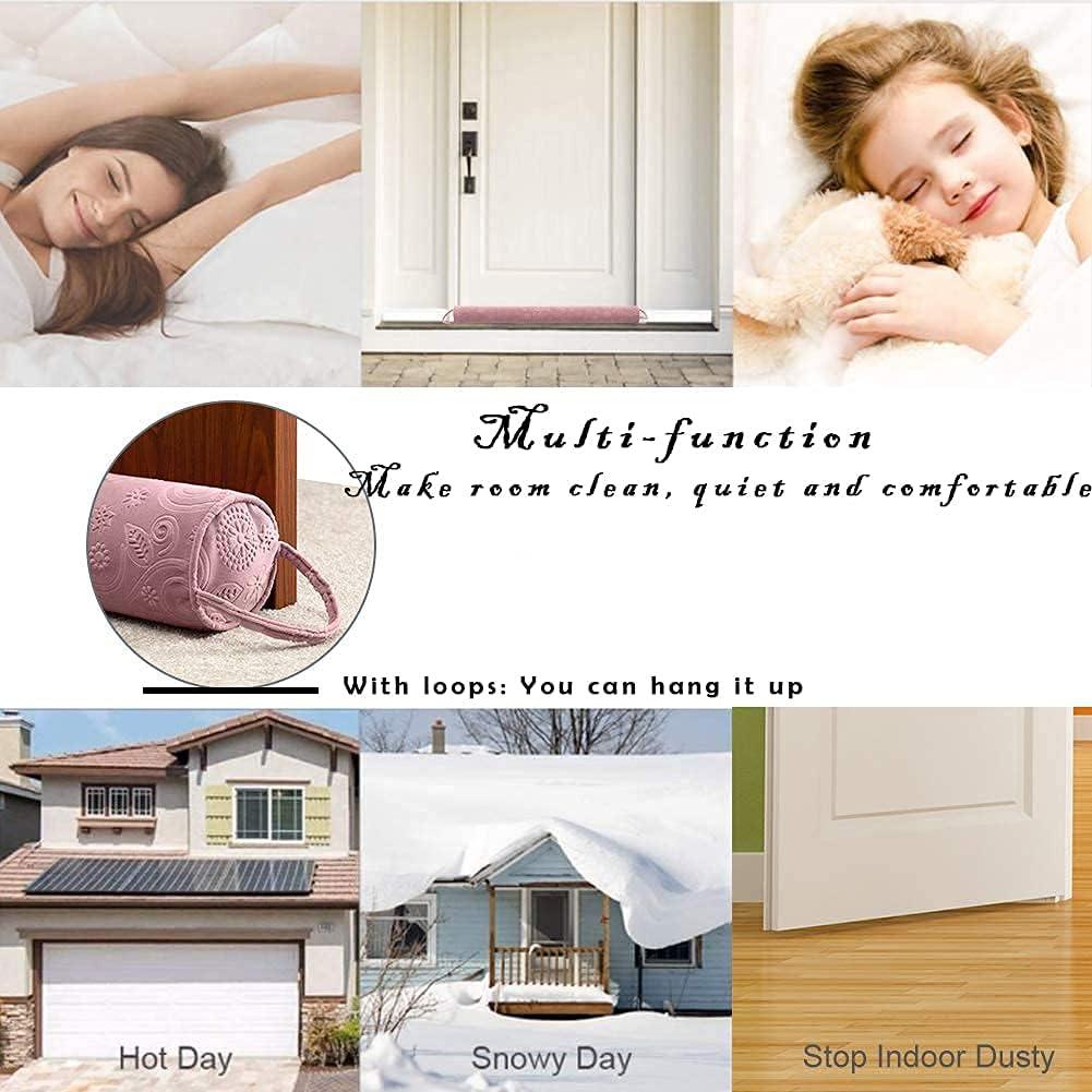 Tope de Draft DreamQuil 91 cm Rosa Aislante Removible