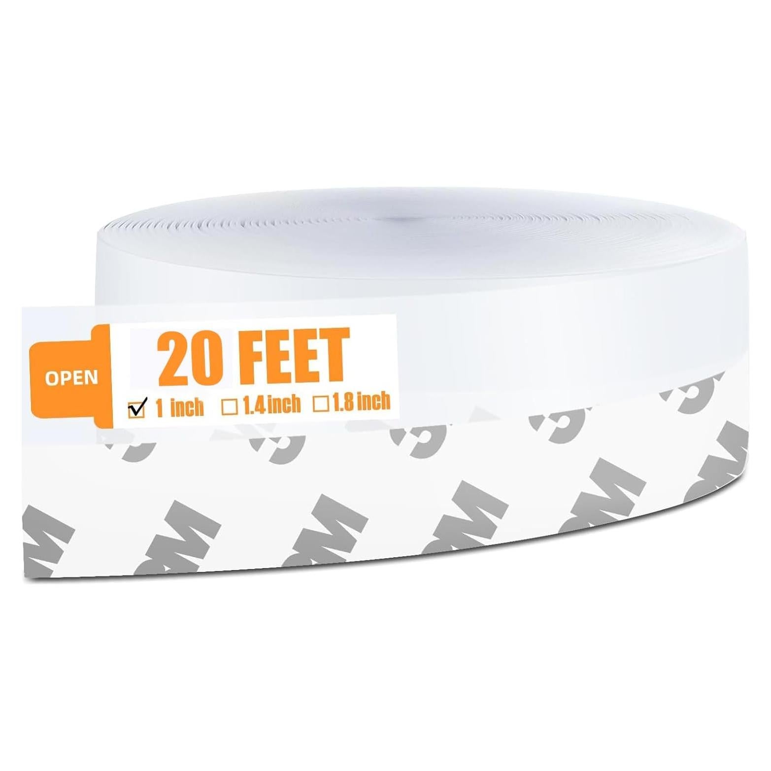 Cinta de Sellado de Silicona Bruiefpap 20 pies 25mm Transparente