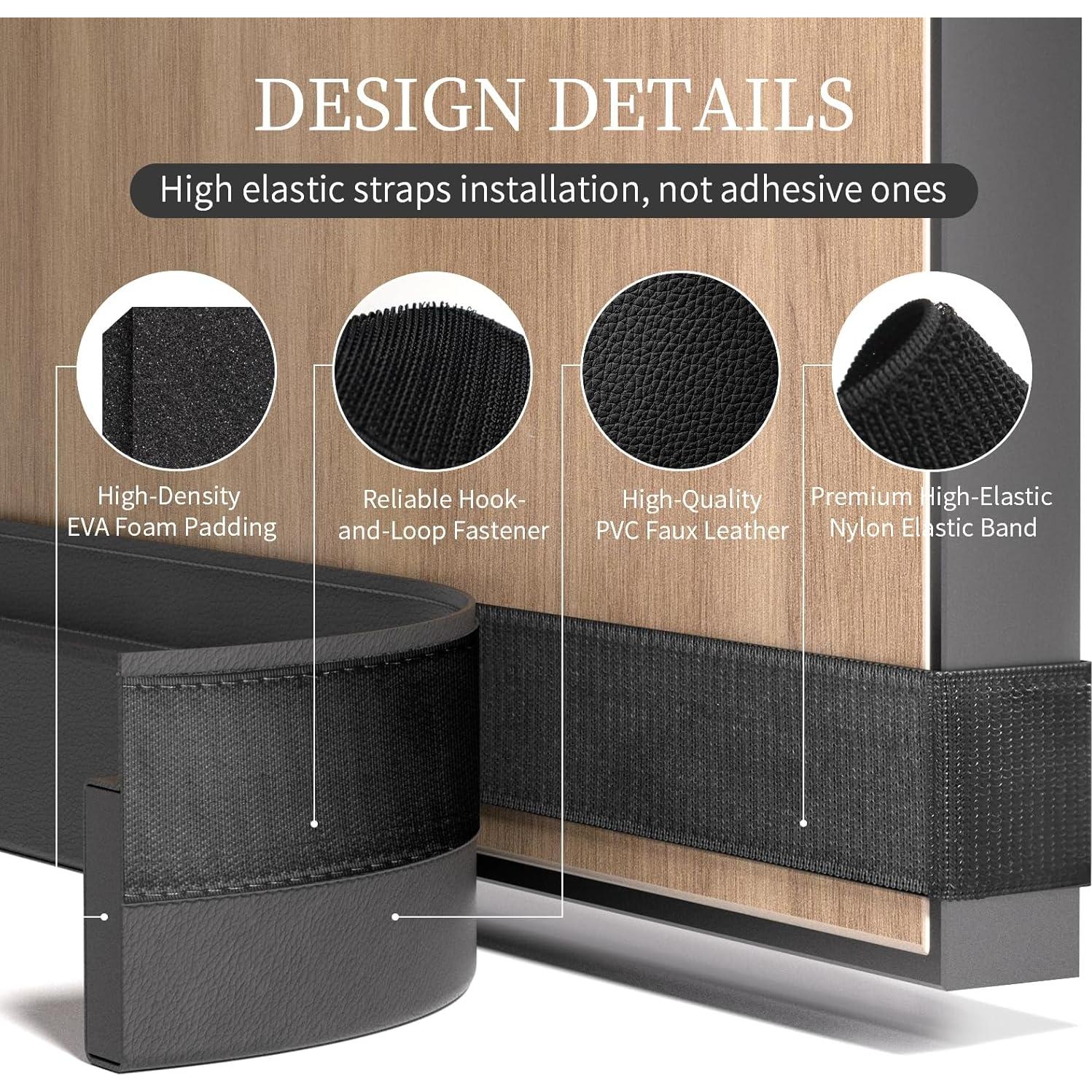 Tapón de Draft JUJIBL para Puerta 91 cm Aislante Sonido Luz