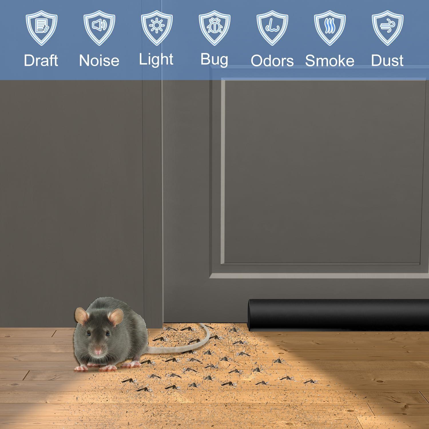 2 Tapones para Corrientes de Aire de Puerta LM BODYCARE 36"