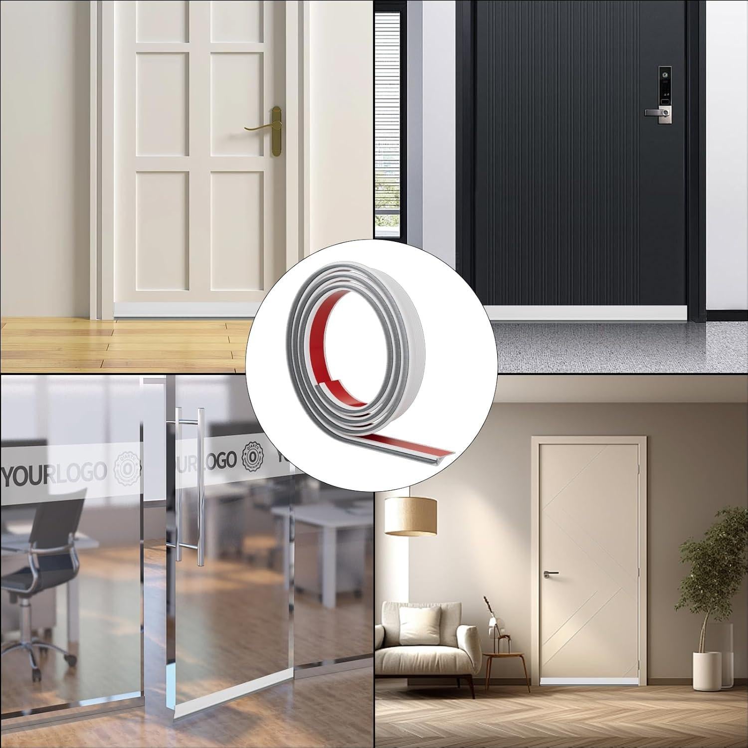 Tapón de Corrientes de Aire ESUFEIR 39x5.58cm Blanco