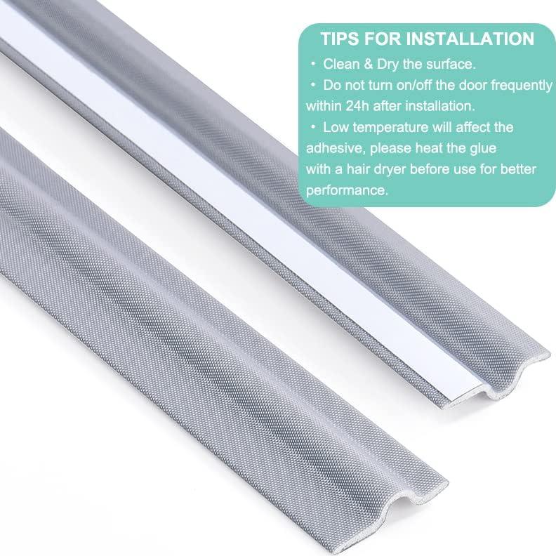 Cortador de Corrientes de Aire MOPMS 2 Pcs 2M Gris