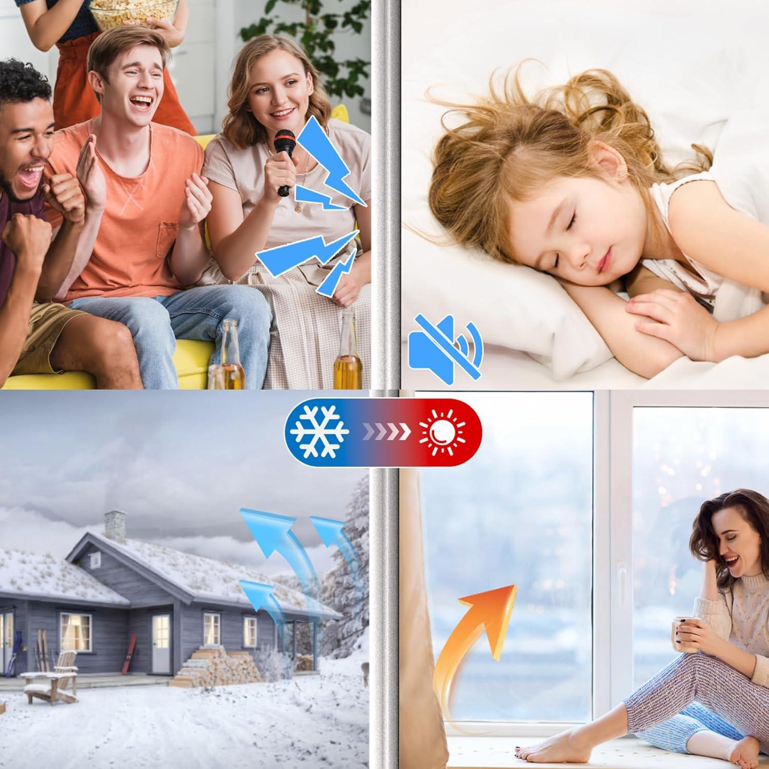 Sello de Puerta SilentGuard Pro Qgond 100x3.5cm 2Pack