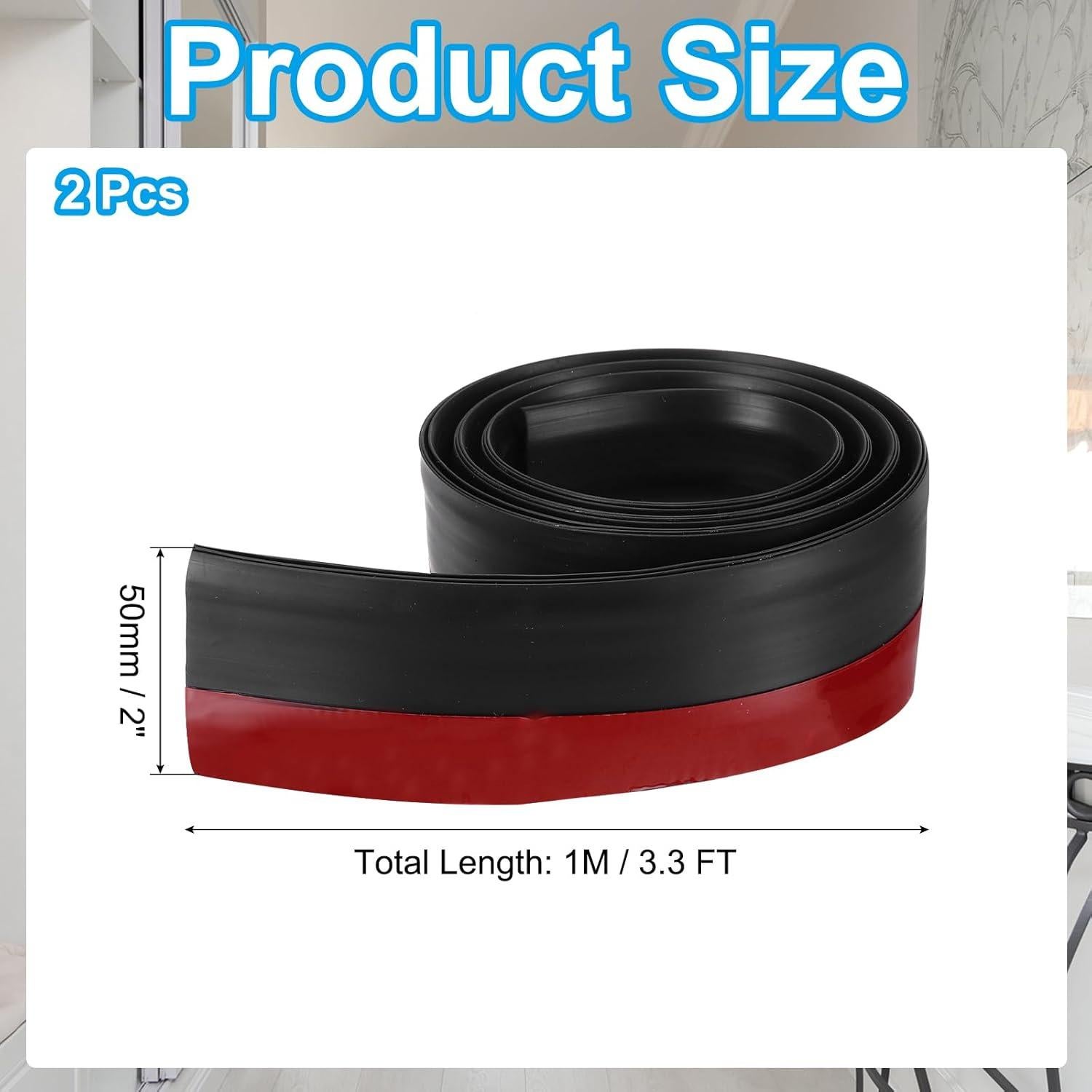 Tapón de Corrientes de Aire PATIKIL 2 Tiras Silicona 1M