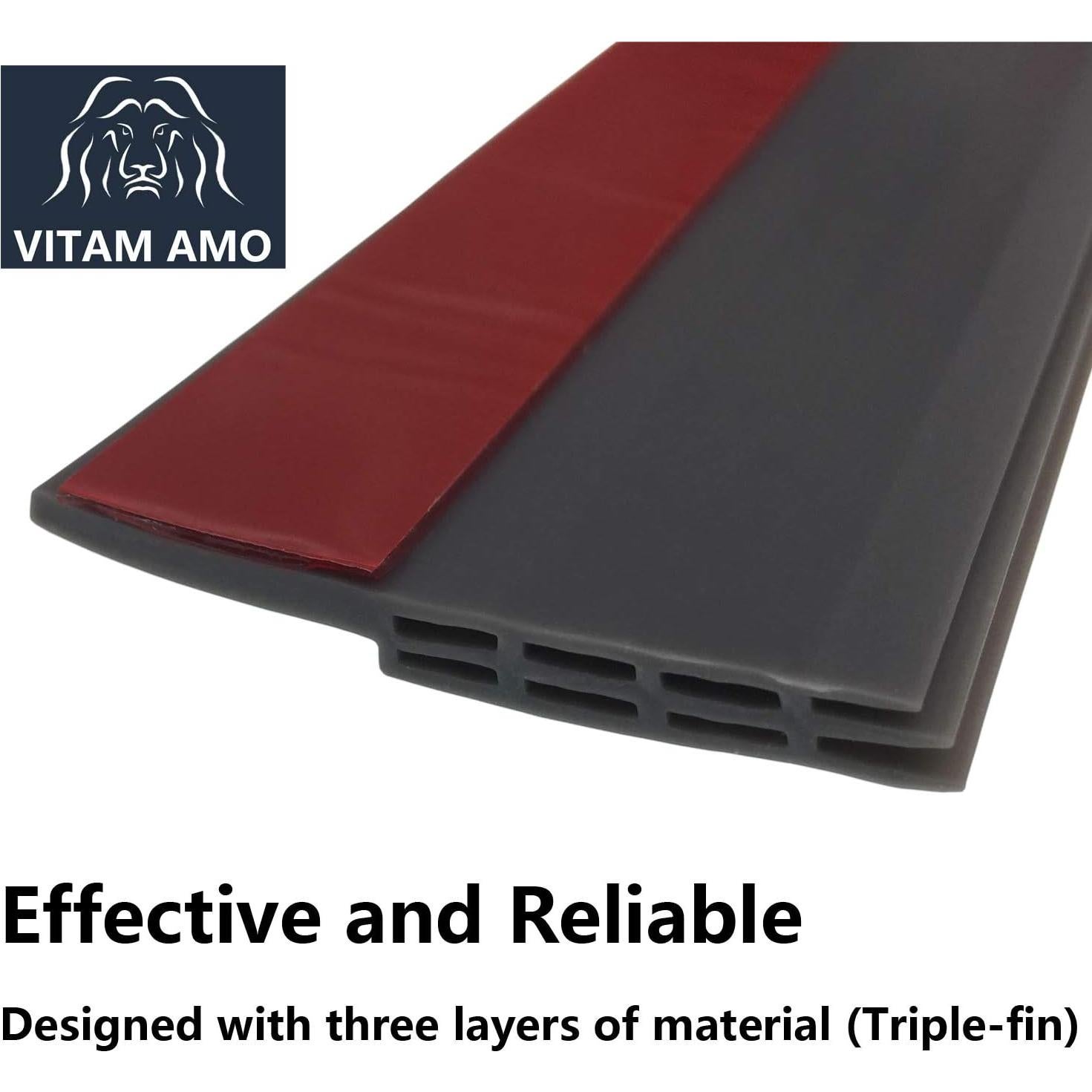 Cepillo de Barrido de Puerta VITAM AMO 99 cm Gris