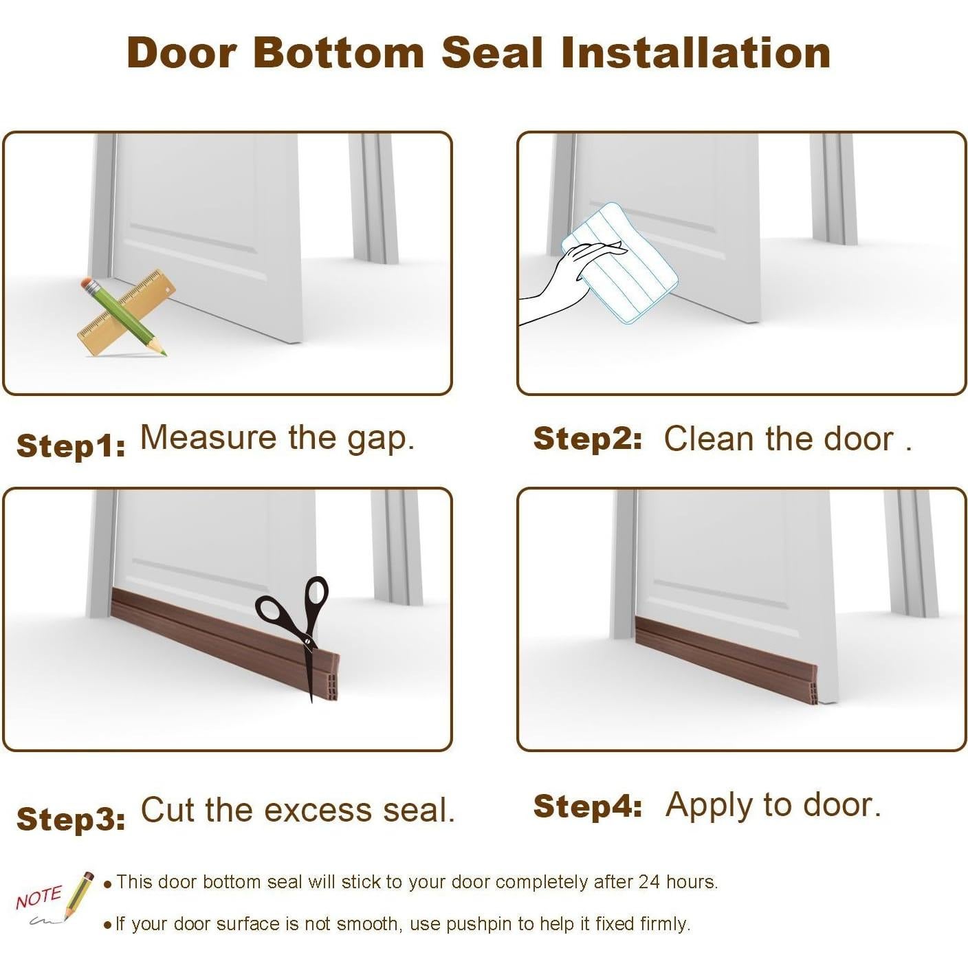 Cepillo de Barrido de Puerta VITAM AMO 99 cm Gris