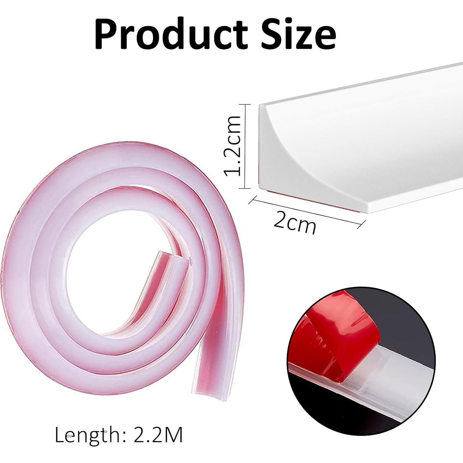 Barrera de Agua Silicona 220 cm Terpollay123 Ducha Cocina