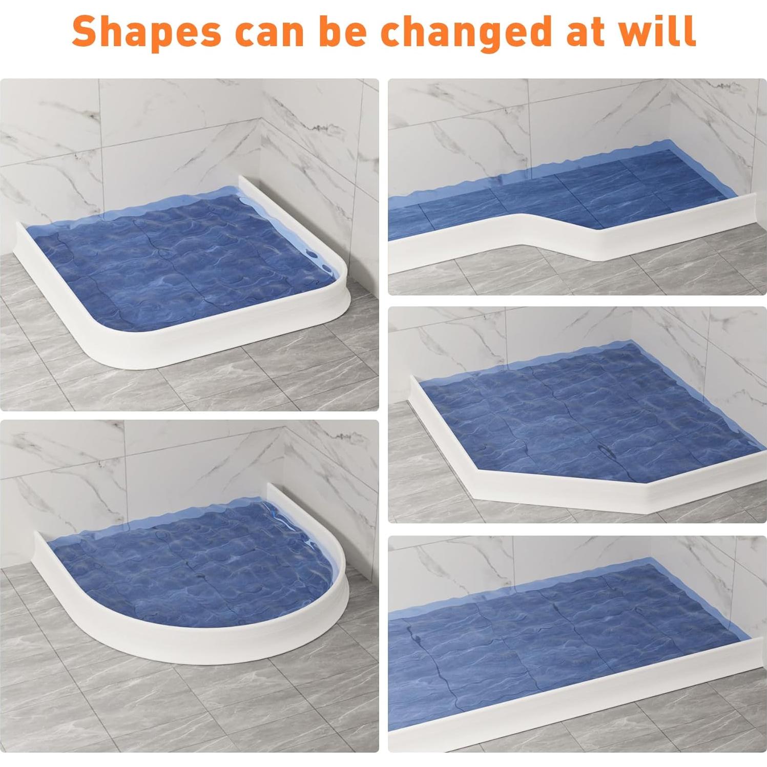 Dique de Agua Colapsable CGNiONE 109 cm para Ducha