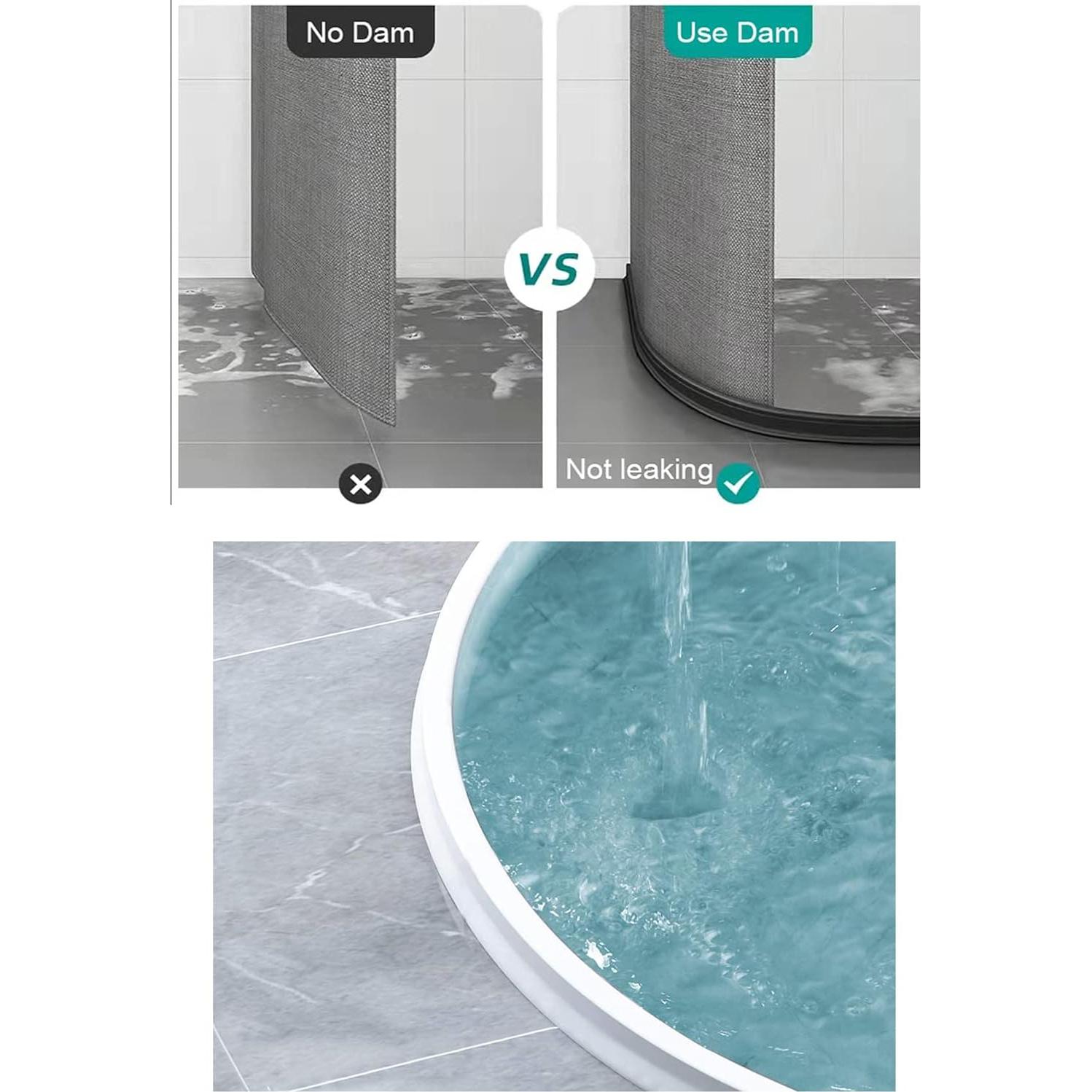 Guardián de Salpicaduras de Agua Ynotus 149.86 cm Blanco