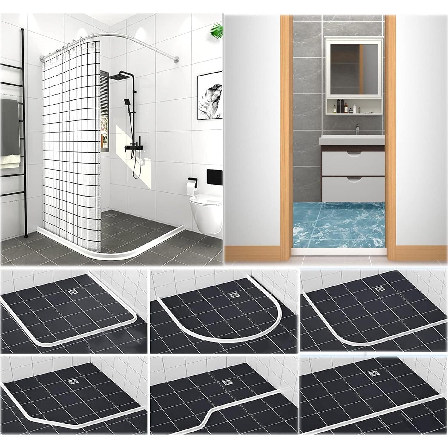 Guardián de Salpicaduras de Agua Ynotus 149.86 cm Blanco