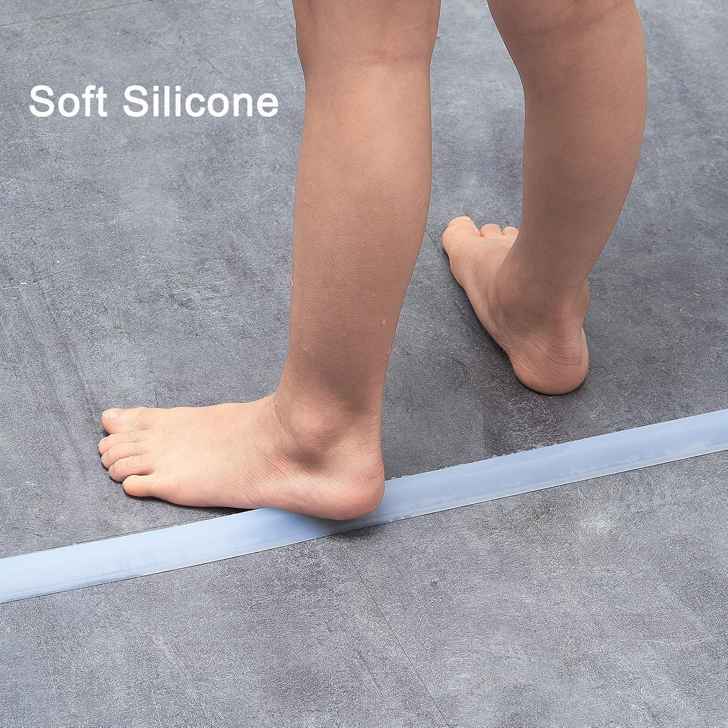 Barrera de Agua Plegable de Silicona 99 cm para Ducha