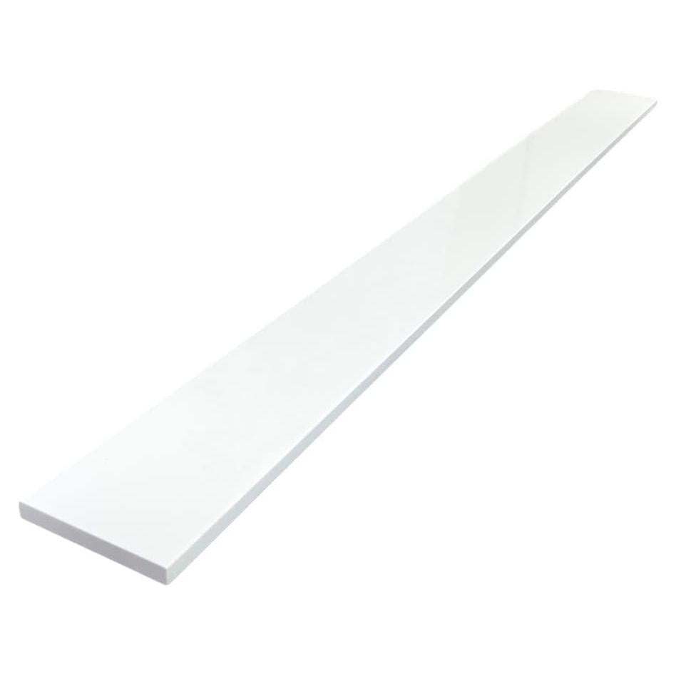 Umbral de Ducha Mármol Ingenierizado Blanco 9,07 kg 48x18 cm