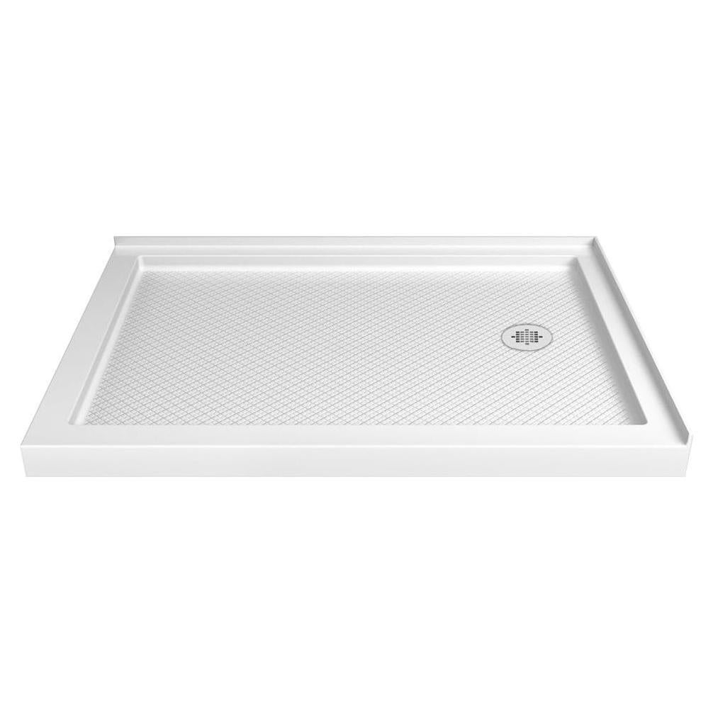 Base de Ducha DreamLine SlimLine 60x36 Drenaje Derecho Blanco