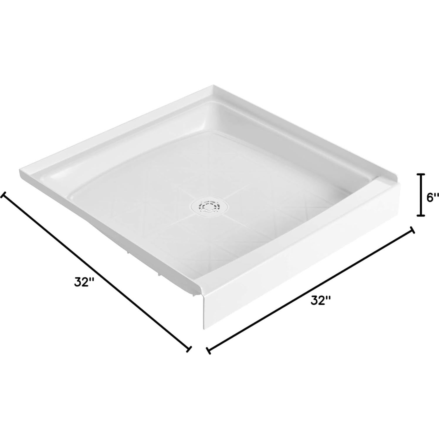 Base de Ducha Cuadrada PROFLO PFSB3232 81x81 cm Blanco