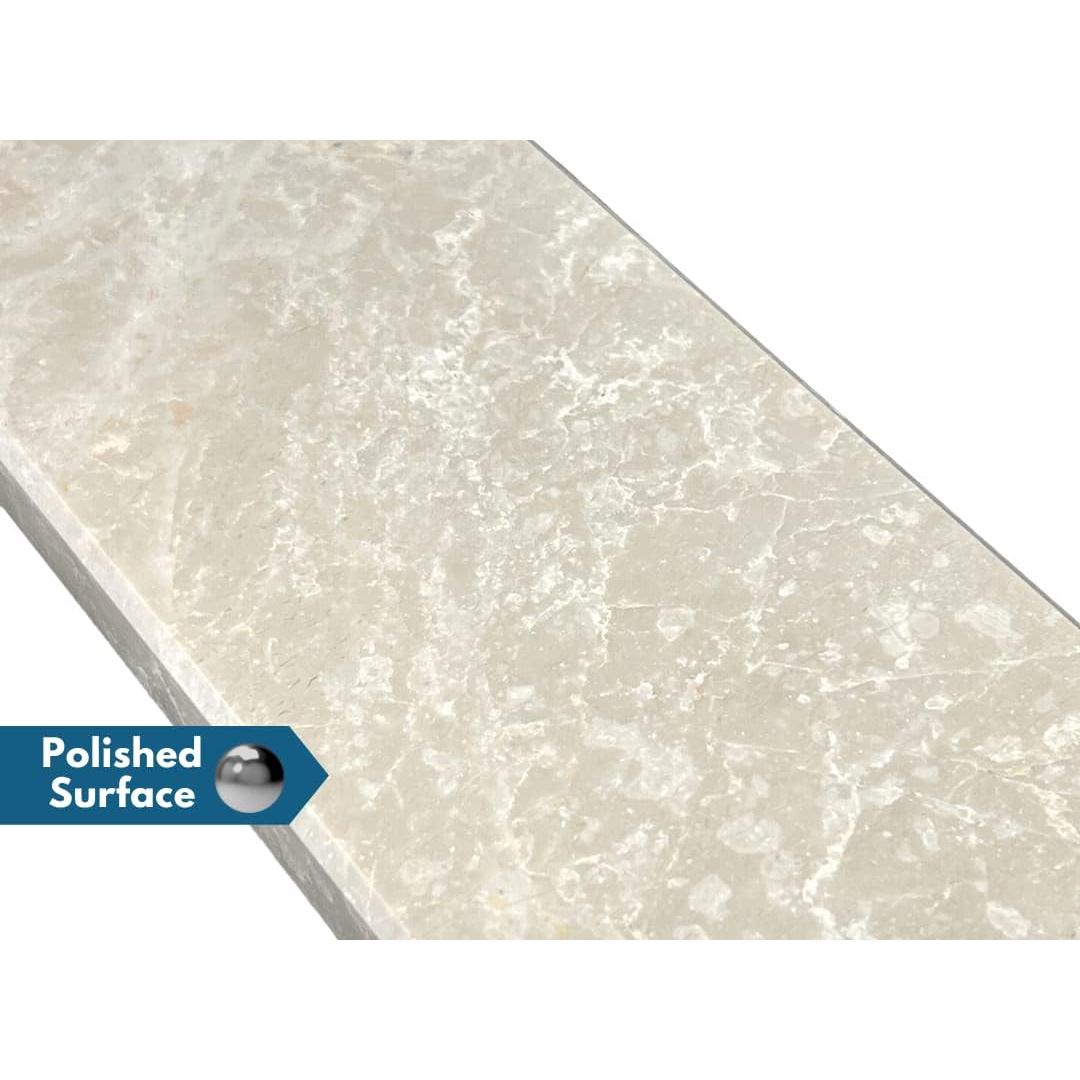 Umbral de Mármol Botticino 91x15 cm Threshold.Shop