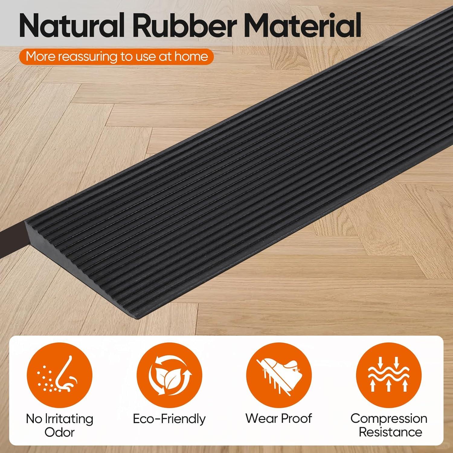 Rampa de Umbral CtopoGo 1.4 cm Altura 90 cm Ancho Antideslizante