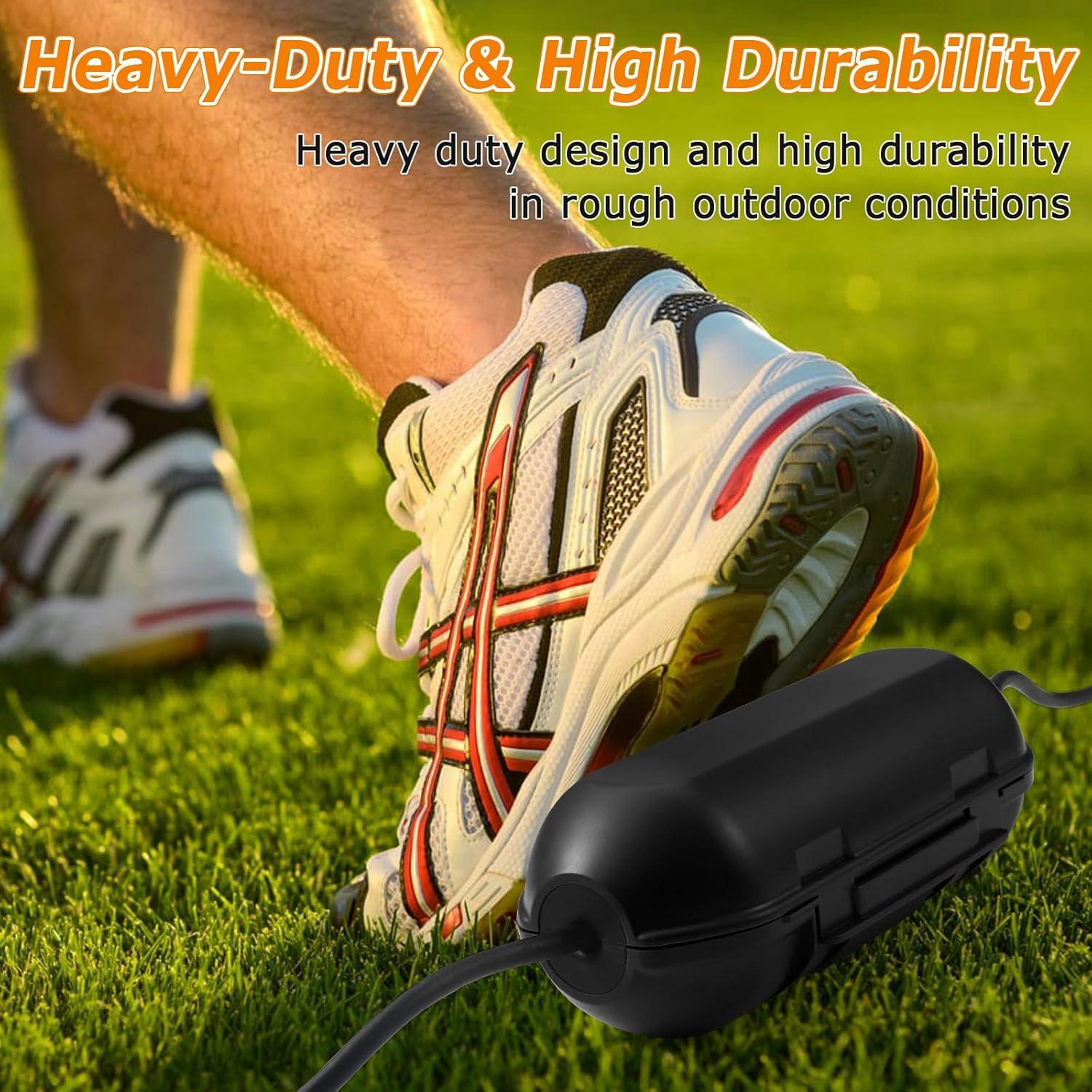 Cubierta de Cable de Extensión Exterior AFFLAT IP54 Negra