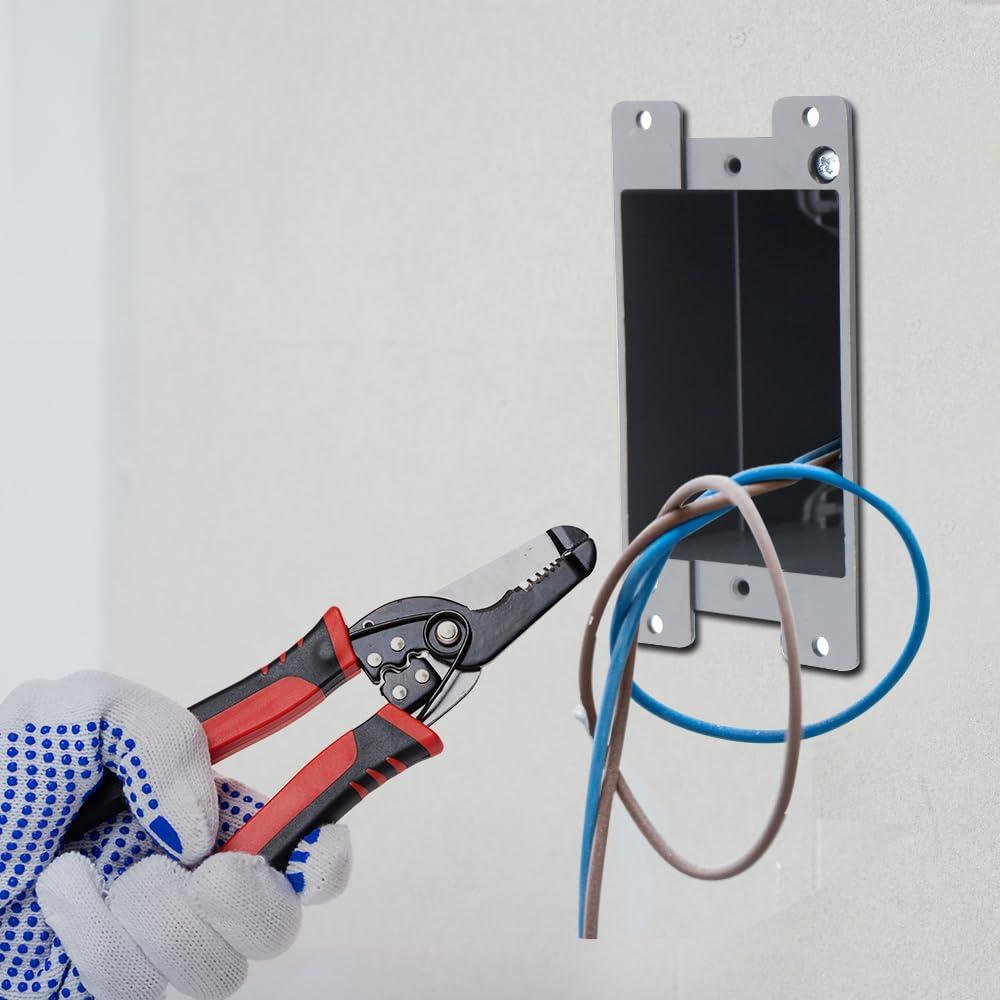 Caja de salida eléctrica AIRTAK 1 Gang 14 Pulgadas Cúbicas 3 PCS