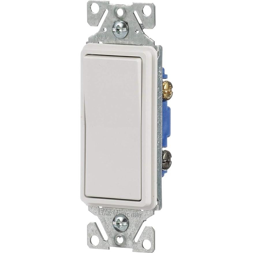 Interruptor de Palanca Eaton 7503W 15A 120/277V Blanco