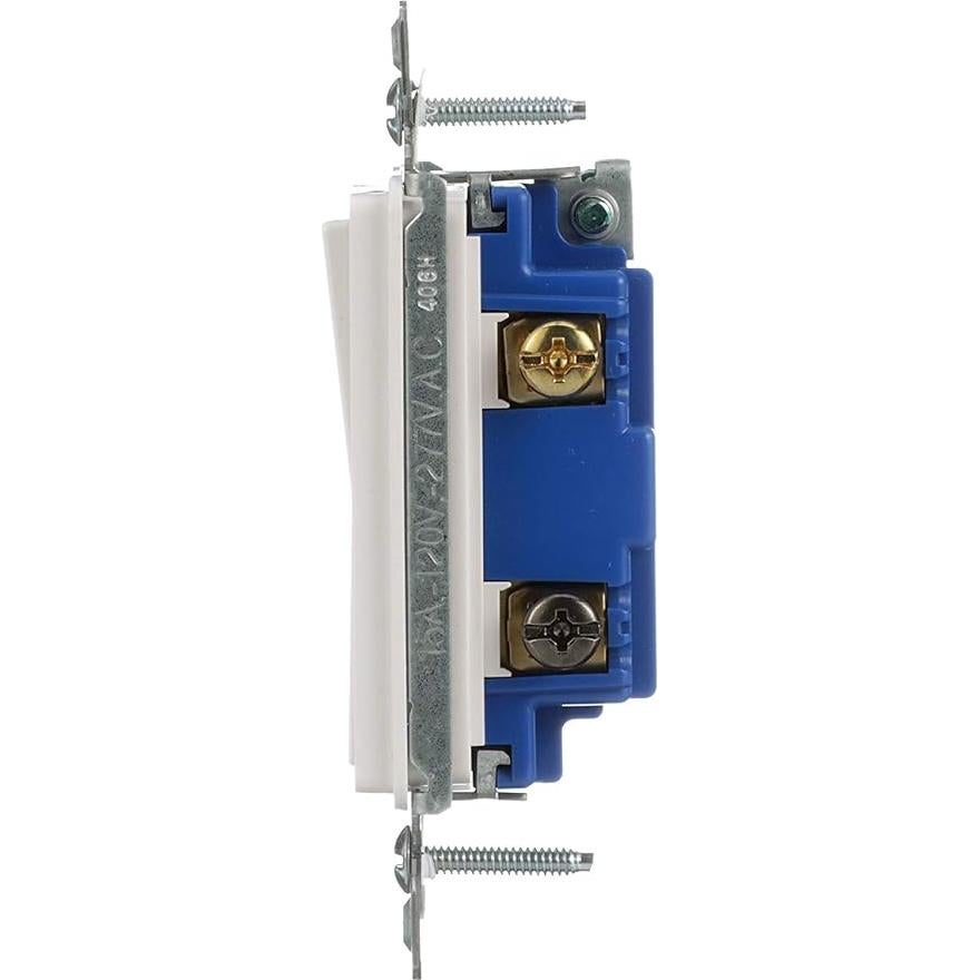 Interruptor de Palanca Eaton 7503W 15A 120/277V Blanco