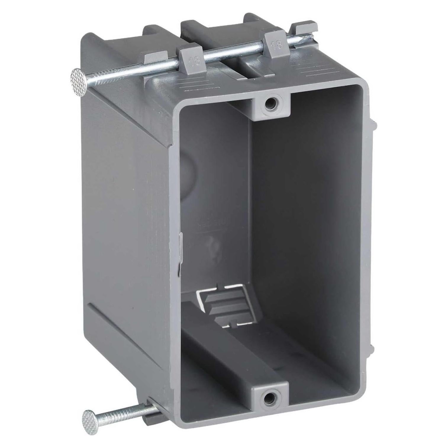 Caja de salida eléctrica Newhouse Hardware 18 cu in PVC UL