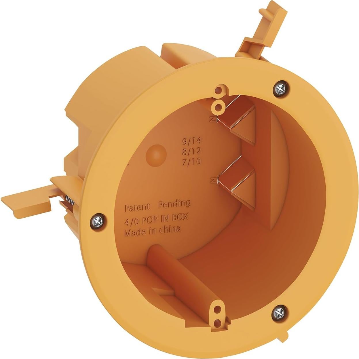 Caja Eléctrica Redonda Inlight 10,95 cm Paquete de 3