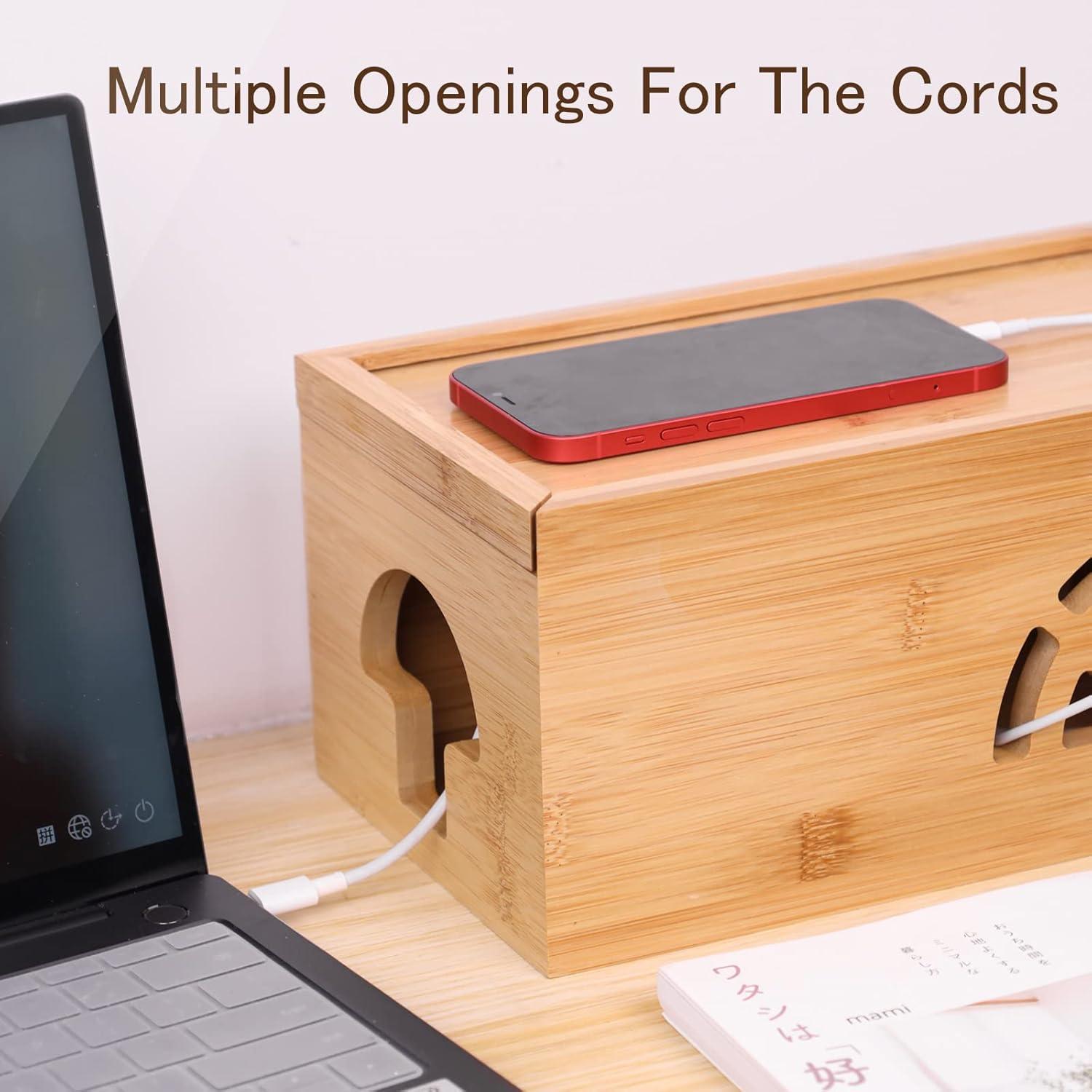 Caja de gestión de cables extra grande HTB 40x16x13 cm