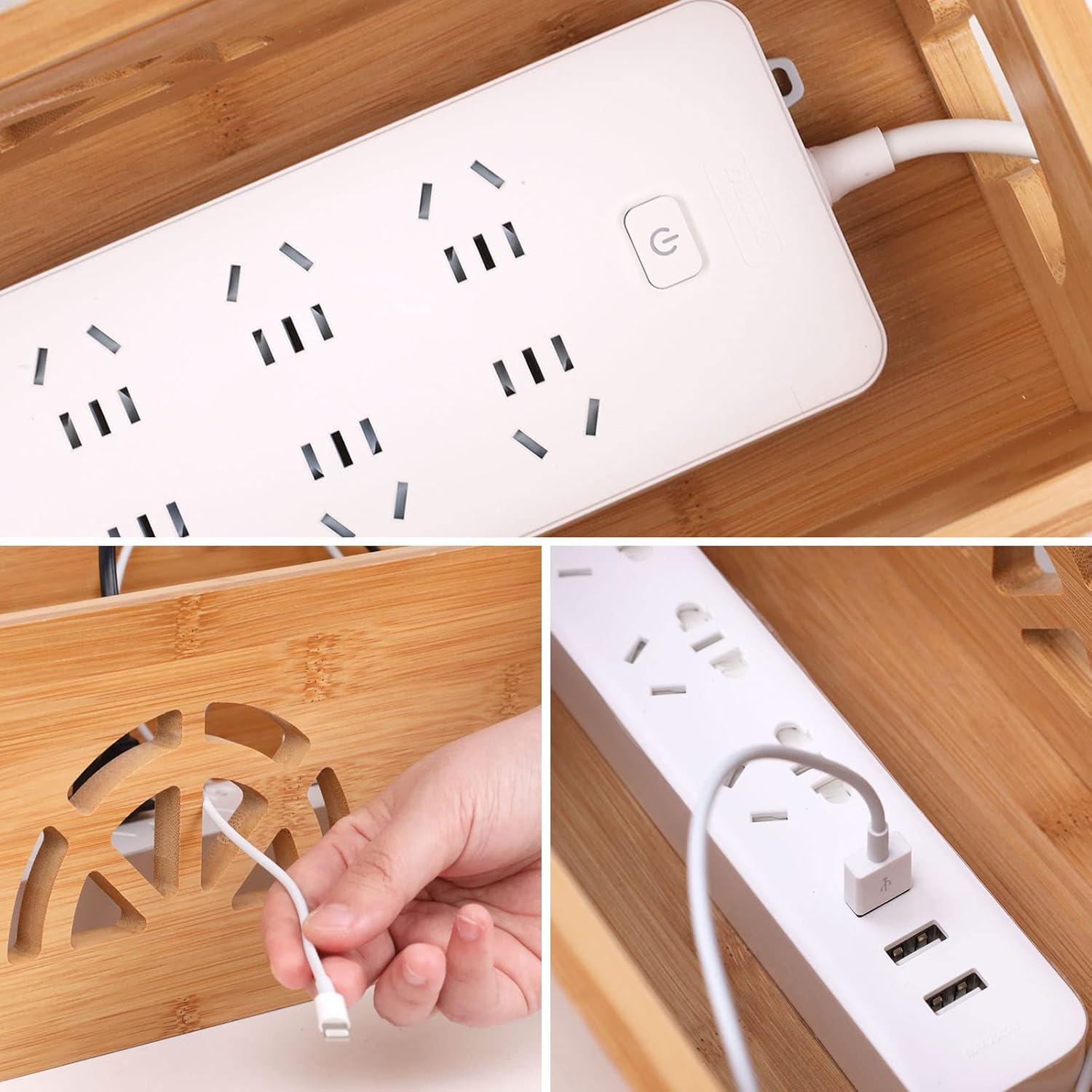 Caja de gestión de cables extra grande HTB 40x16x13 cm