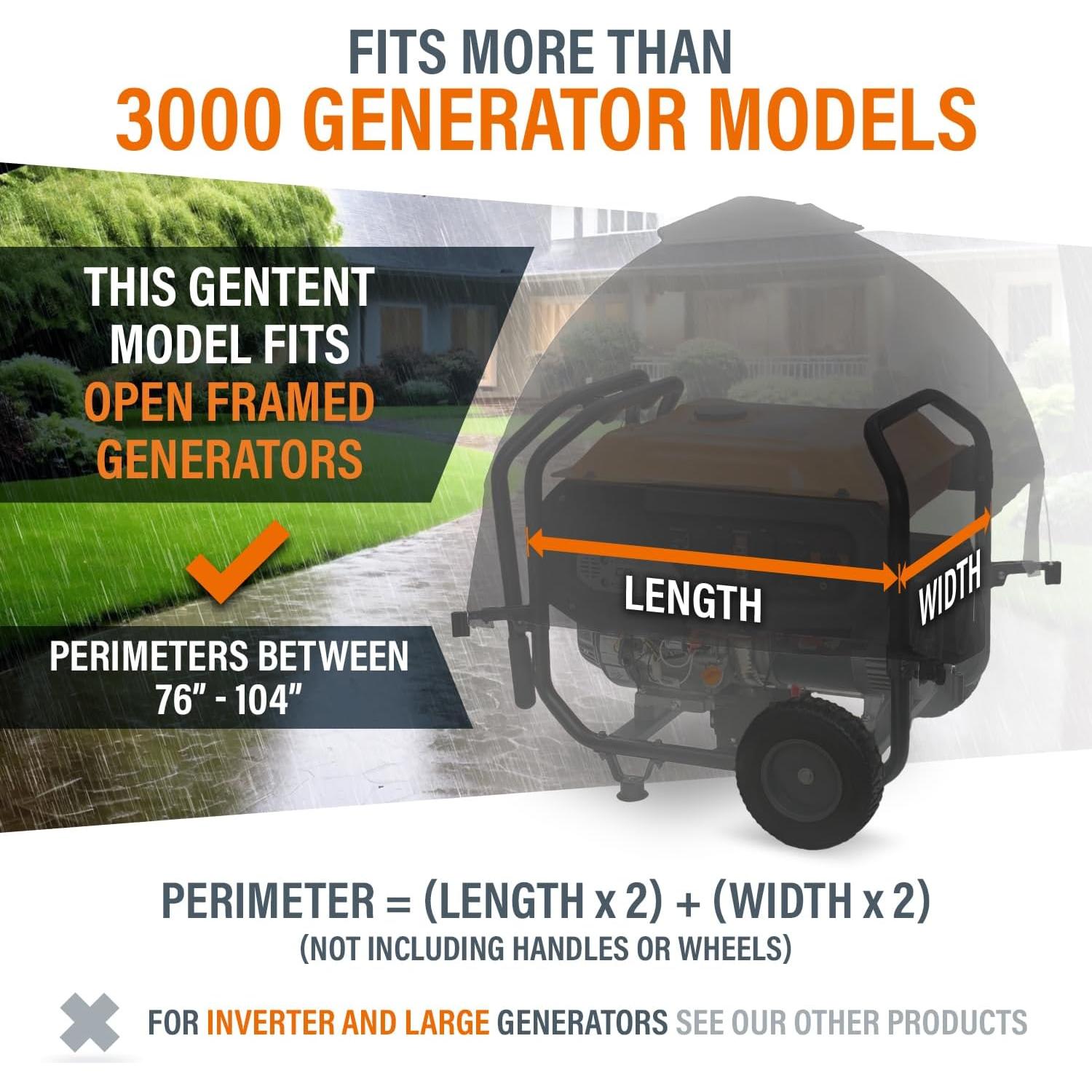 Cubierta GenTent Universal para Generador 10k Beige