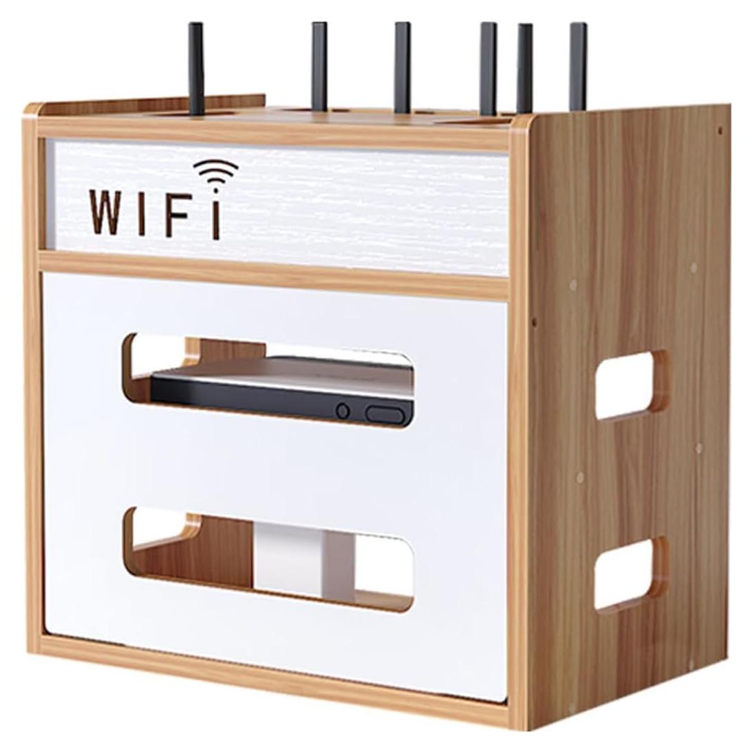 Caja de Almacenamiento para Router Catekro 272 Marrón 1.99kg