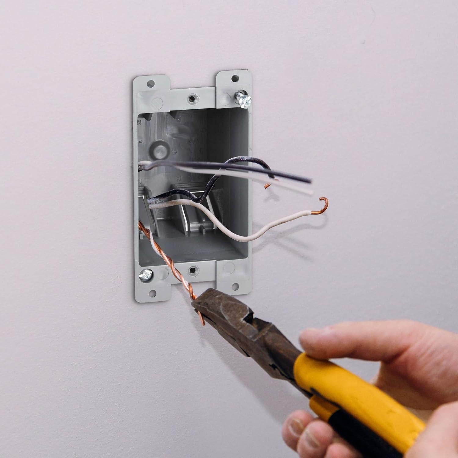 Caja de salida eléctrica PVC 1 Gang Newhouse 14 pulgadas cúbicas