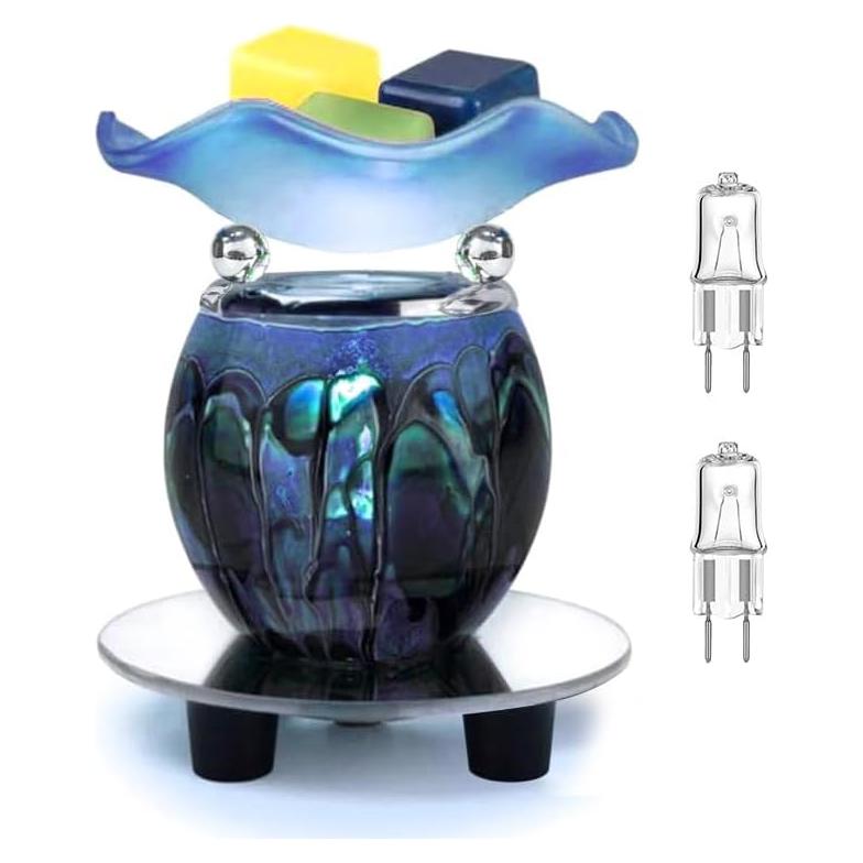 Calentador de Aceite HUNANBANG 50W 100ml Eléctrico Azul