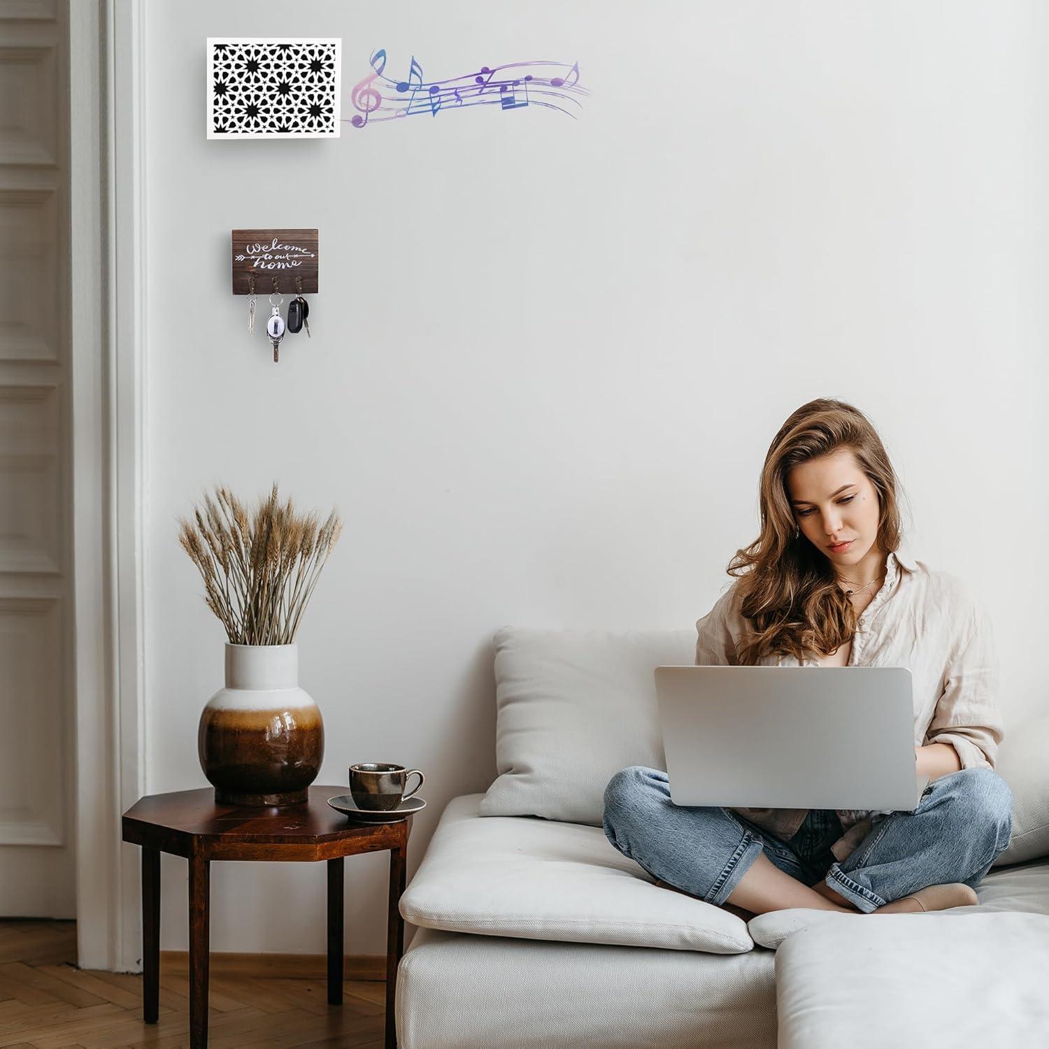 Cubierta de Timbre GRAUES de Madera Estándar 19.69x15.24cm