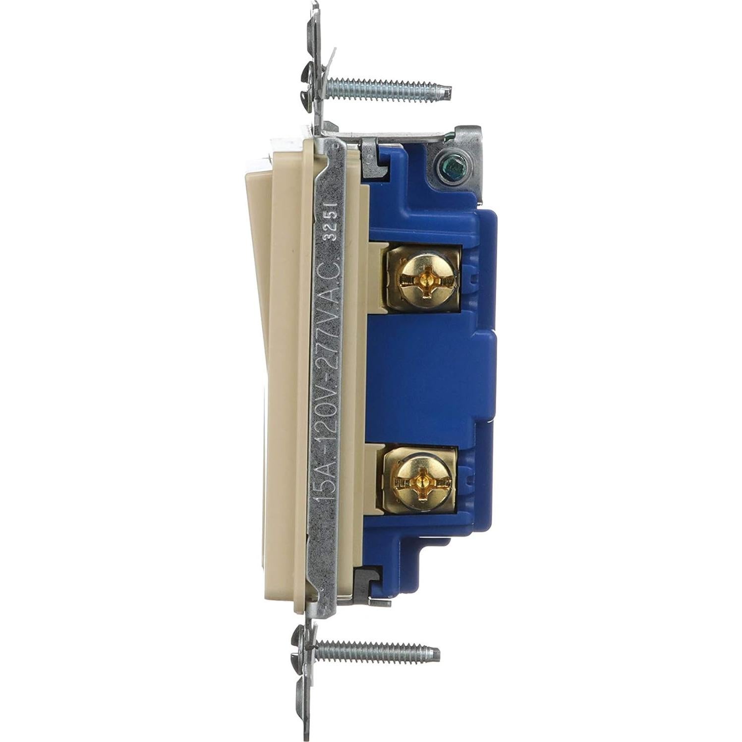 Interruptor Decorativo EATON 7501V-BOX 15A 120V Marfil