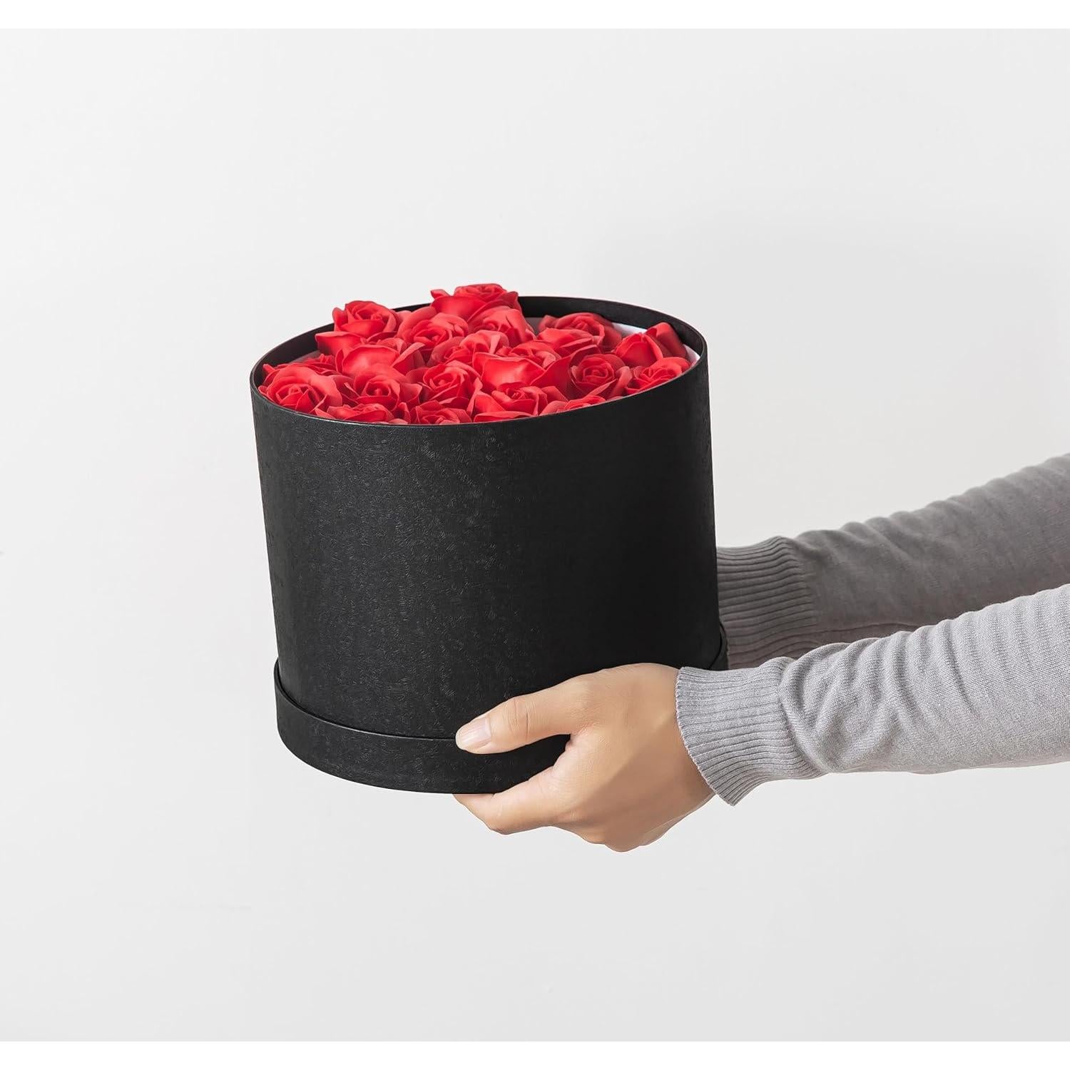 Set de 3 Cajas Redondas Soul & Lane Blancas para Flores