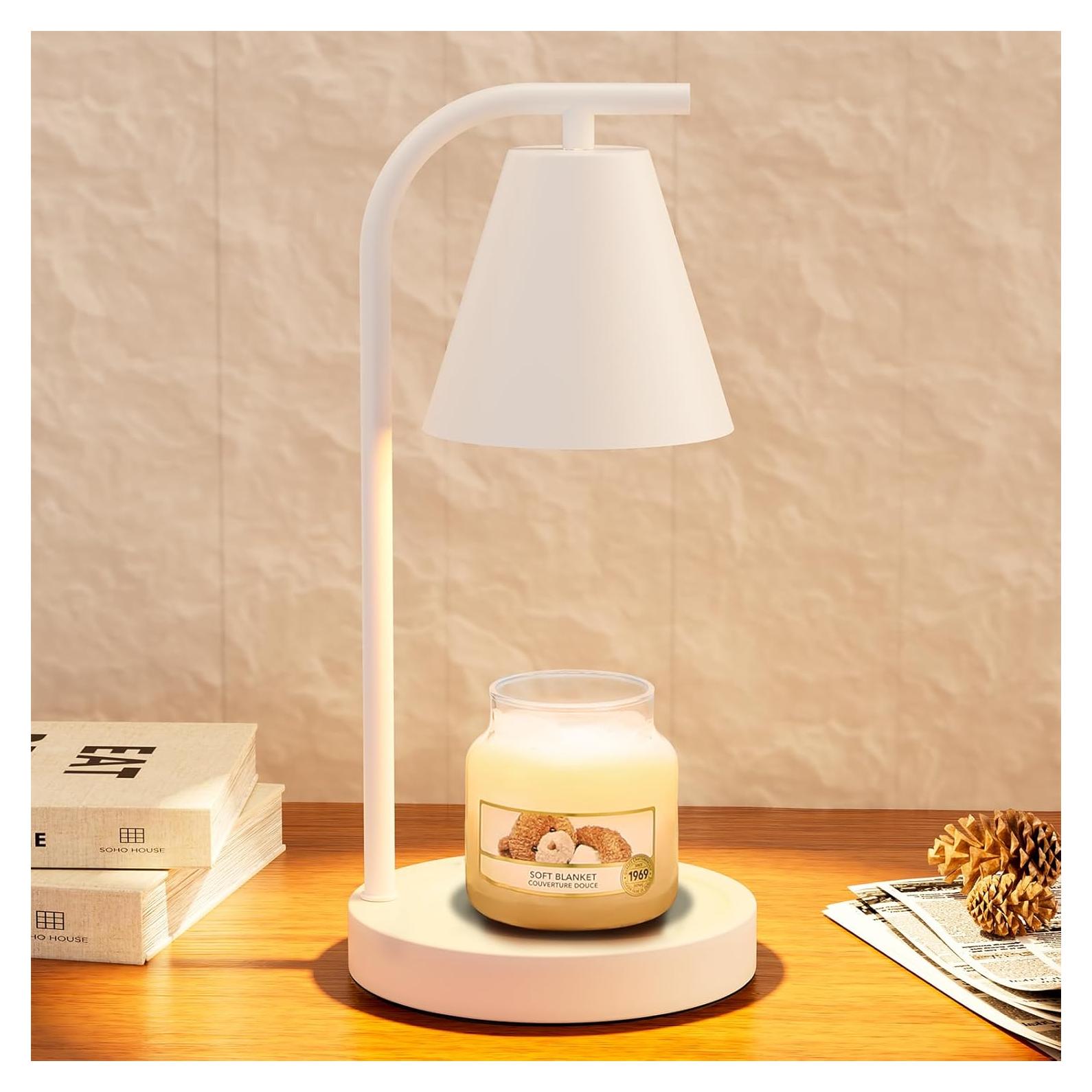 Calentador de Velas Hong-in Blanco con Temporizador 60W
