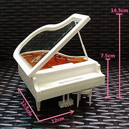 Caja de Música Vintage Piano Mini Jofanvin Decorativa