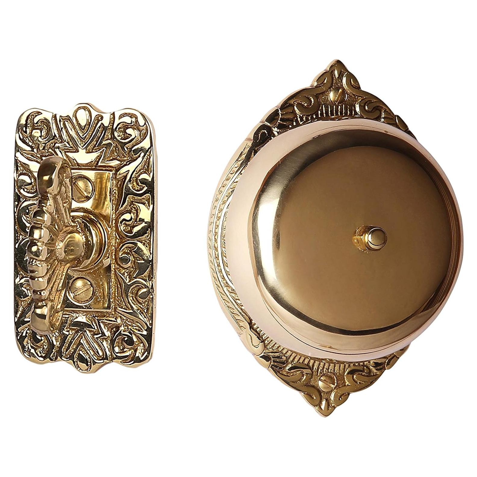 Timbre de Puerta Antiguo A29 Lacado Pulido Vintage