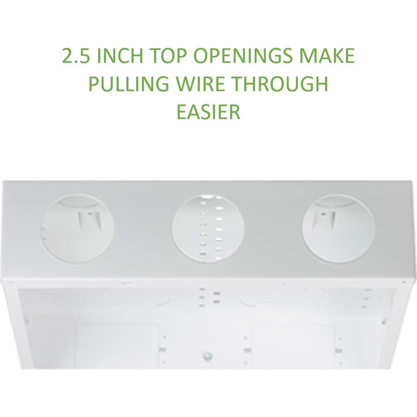 Enclosure Metálico 20" On-Q con Tapa Plegable y Cerradura